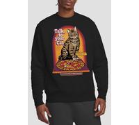 Steven Rhodes Steven Rhodes Talk To Your Cat Sweatshirt Black XXL Black