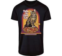 Steven Rhodes Talk to Your Cat T-shirt black 3XL