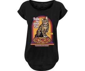 Steven Rhodes Talk to Your Cat T-Shirt black S