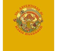 Steven Rhodes The Adventures Of Magic Mushroom Hoodie - Mustard - M