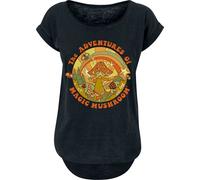 Steven Rhodes The adventures of magic mushroom T-Shirt black M