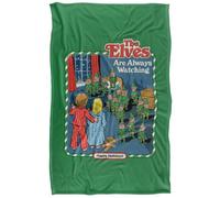 Steven Rhodes The Elves Are Always Watching Silky Touch Super Soft Throw Blanket 91 X 147 Cm