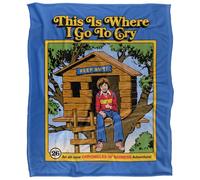 Steven Rhodes This Iis Where I Go Silky Touch Super Soft Throw Blanket 152 X 127 Cm