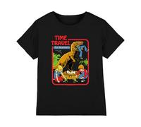Steven Rhodes Time Travel Kids T Shirt, Black, 9-11
