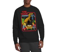 Steven Rhodes Time Travel Unisex Sweatshirt, Black, Medium