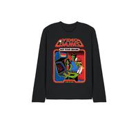Steven Rhodes Video Games Rot Your Brains Long Sleeve T-Shirt, Black | Size: Large Steven Rhodes Black L