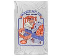 Steven Rhodes Wake Me Up Silky Touch Super Soft Throw Blanket 91 X 147 Cm