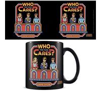 Pyramid International MGB26202 Steven Rhodes (Who Cares) Black Coffee Mug, Ceramic