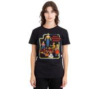 Steven Rhodes Who's Possessed Johnny Ladies T Shirt, Black, Large