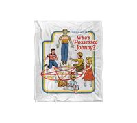 Steven Rhodes Who'S Possessed Johnny Silky Touch Super Soft Throw Blanket 91 X 147 Cm