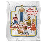 Steven Rhodes Who'S Possessed Johnny Silky Touch Super Soft Throw Blanket 152 X 127 Cm