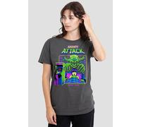 Steven Rhodes Women's Anxiety Attack T-Shirt, Black | Size: Medium Steven Rhodes Black M