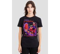Steven Rhodes Women's Cat Dimension T-Shirt, Black | Size: 2XL Steven Rhodes Black 2XL