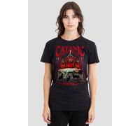 Steven Rhodes Women's Catanic Panic T-Shirt, Black | Size: Small Steven Rhodes Black S