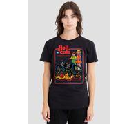 Steven Rhodes Women's Hell Cats T-Shirt, Black | Size: Small Steven Rhodes Black S