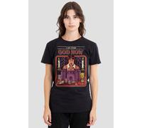 Steven Rhodes Women's I Am Your God Now T-Shirt, Black | Size: Medium Steven Rhodes Black M