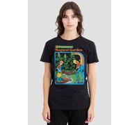 Steven Rhodes Women's Magical Garden T-Shirt, Black | Size: Medium Steven Rhodes Black M