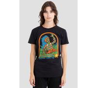 Steven Rhodes Women's Never Give Up T-Shirt, Black | Size: Small Steven Rhodes Black S
