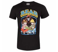 Steven Rhodes Women's Read T-Shirt in Black | Size: XL Steven Rhodes Black XL