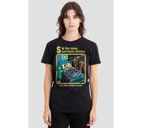 Steven Rhodes Women's Sleep Paralysis Demon T-Shirt, Black | Size: Medium Steven Rhodes Black M