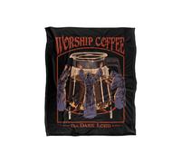Steven Rhodes Worship Coffee Silky Touch Super Soft Throw Blanket 91 X 147 Cm