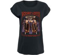 Steven Rhodes Worship Coffee T-Shirt black L