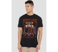 Steven Rhodes Worship Coffee T-Shirt, Black | Size: Medium Steven Rhodes Black M