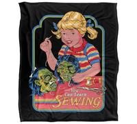 Steven Rhodes You Can Learn Sewing Silky Touch Super Soft Throw Blanket 152 X 127 Cm