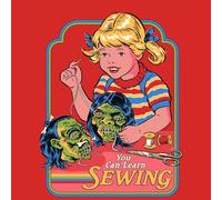 Steven Rhodes You Can Learn Sewing Unisex T-Shirt - Red - S - Red