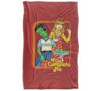 Steven Rhodes You Complete Me Silky Touch Super Soft Throw Blanket 91 X 147 Cm