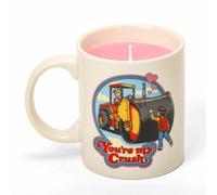 Steven Rhodes Your my crush white Mug Candle with Rose & Vanilla Scent | Size: Medium Steven Rhodes White Medium