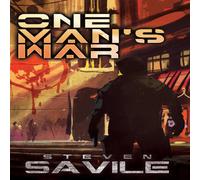 Steven Savile One Man's War Hardcover Book Steven Savile Multicolor