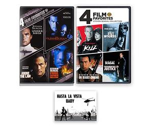 Steven Seagal 8-film Collection - Under Siege / The Glimmer Man / Above The Law / Fire Down Below / Hard To Kill / Exit Wounds / On Deadly Ground / Out For Justice / + Including Bonus Art Card