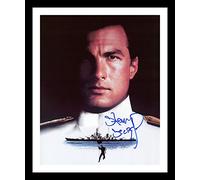Steven Seagal - Under Siege Autographed Signed & Framed Photo Display