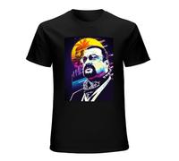 Steven Seagal Unisex T-Shirts Graphic Print Mens Black Tee Shirt XXL