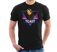 Steven Toast of London Retro 80s Neon Landscape Men's T-Shirt