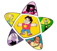 Steven Universe Star Puzzle Mystery Enamel Pin Blind Box Series, Steven, Greg, Pearl, Garnet, Peridot, or Amethyst