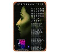 Steven Wilson (2015) Plaque Poster Metal Tin Sign 8" x 12" Vintage Retro Wall Decor