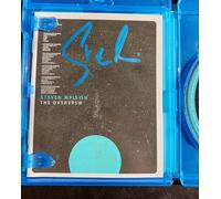 STEVEN WILSON SIGNED THE OVERVIEW BLU RAY AUTOGRAPH ..ELECTRIC BLUE SIGNATURE