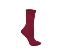 Steven Women's 1 Pack Original Merino Wool Socks in Burgundy | Size: 6-8 Steven Burgundy 6-8