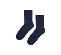 Steven Women's Knitted Design Wool Dress Socks for Winter in Navy | Size: 3-5 Steven Navy 3-5