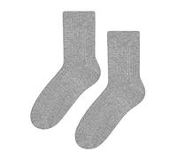 STEVEN Womens Wool Dress Thermal Knitted Design Cushioned Warm Socks
