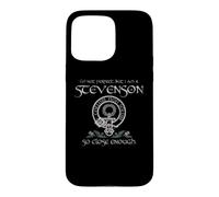Stevenson clan proud heritage Scottish last name vintage Case for iPhone 15 Pro Max