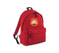 Steve's Lava Chicken Bag, Funny Retro Game Themed Chicken Jockey Zipper Design PE Kit Pixel Graphic School Backpack, Back To School Shopping Equipment Stationary (FireRed)