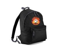 Steve's Lava Chicken Bag, Funny Retro Game Themed Chicken Jockey Zipper Design PE Kit Pixel Graphic School Backpack, Back To School Shopping Equipment Stationary (Black)