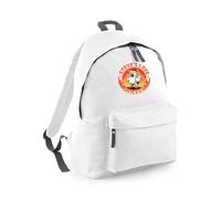 Steve's Lava Chicken PE Kit School Backpack, Funny Back to School Bag Adjustable Strap Pixel Gaming Lover Kids School Bag (White/GraphiteGrey)