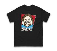 Steve's Lava Chicken T-Shirt - Funny Gamer Hot Chicken Viral Meme Joke Tshirt for Boys Girls Humor Gift Kids Adult Unisex Tee Top (Black, M)