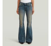 Stevey Flare Jeans - Dark blue - Women 25-32