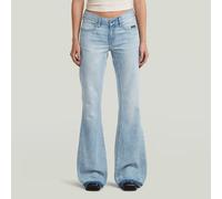 Stevey Flare Jeans - Medium blue - Women 27-34