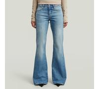 Stevey Flare Jeans - Medium blue - Women 32-32